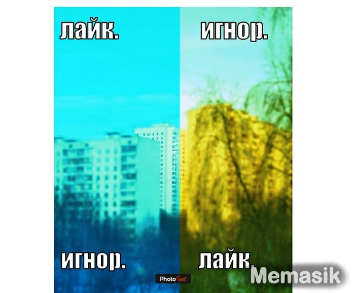 Современные мемы сейчас выглядят примерно так