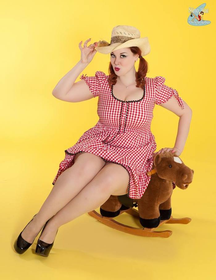 Ruby Rox. Pinup and all.... - NSFW, Fullness, Pin up, Plus size, Fetishism, Models, Erotic, Longpost