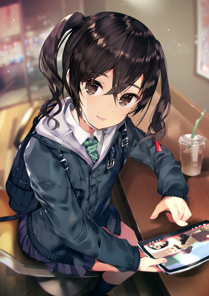 Anime Art #203 - Anime art, Anime, Chan, Tablet