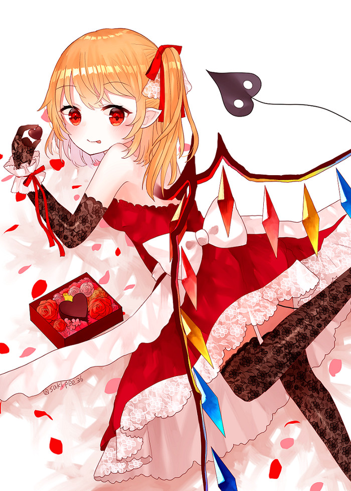 Flandre Scarlet Touhou, Anime Art, , Flandre Scarlet, Sakipsakip