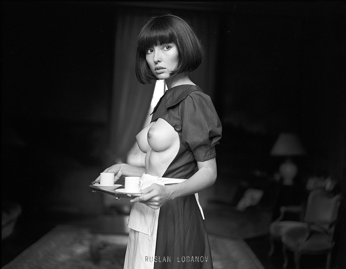 Maid - NSFW, Erotic, Girls, Housemaid, Breast, Ruslan Lobanov