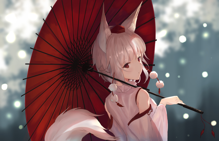 Inubashiri momiji - Touhou, Anime art, Anime, Inubashiri momiji, 