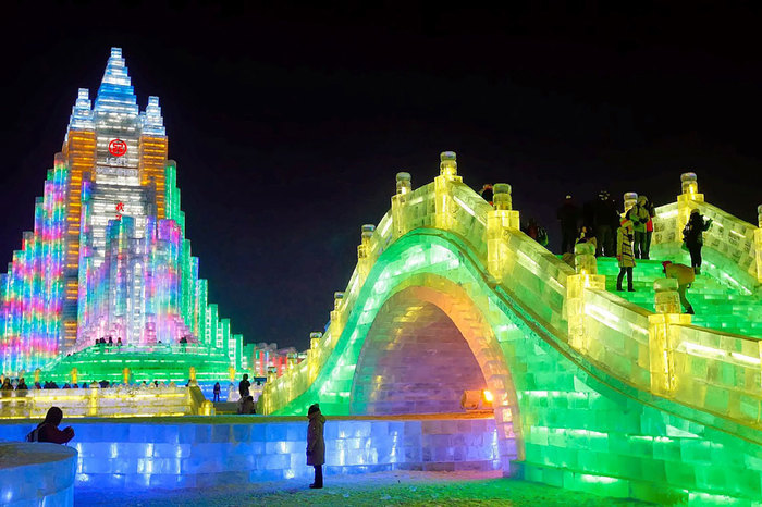 Harbin International Ice and Snow Festival - China, Ice sculpture, Snow figures, , Harbin, 