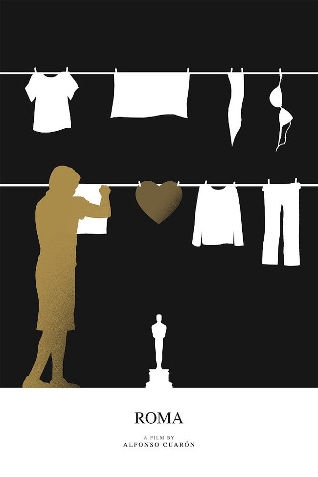 Minimalist posters for Oscar nominees - Movies, Oscar, Poster, Longpost