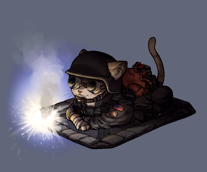 Thermite cat Tom Clancys Rainbow Six Siege, , , 