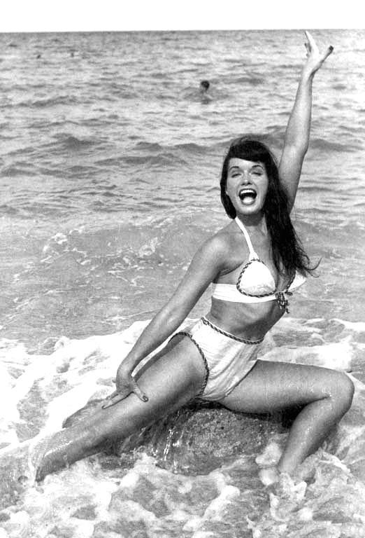 Pin-up queen Bettie Page - NSFW, Betty Page, beauty, Retro, Longpost