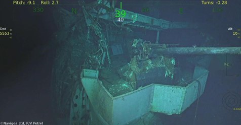 Aircraft carrier Hornet at the bottom of the Pacific Ocean - Aircraft carrier, Hornet, Ocean, Sunken ships, USA, Japan, Longpost