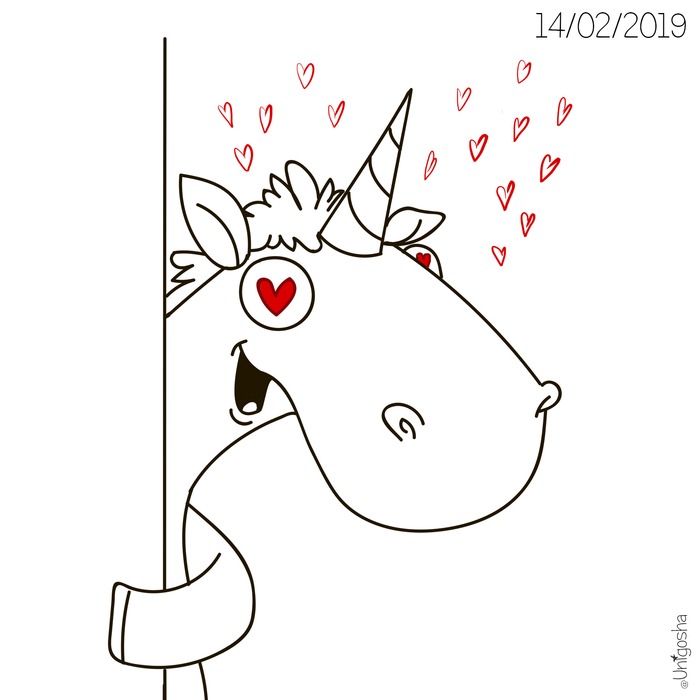 Love doesn't live here anymore! - My, Story, Unicorn, , Longpost