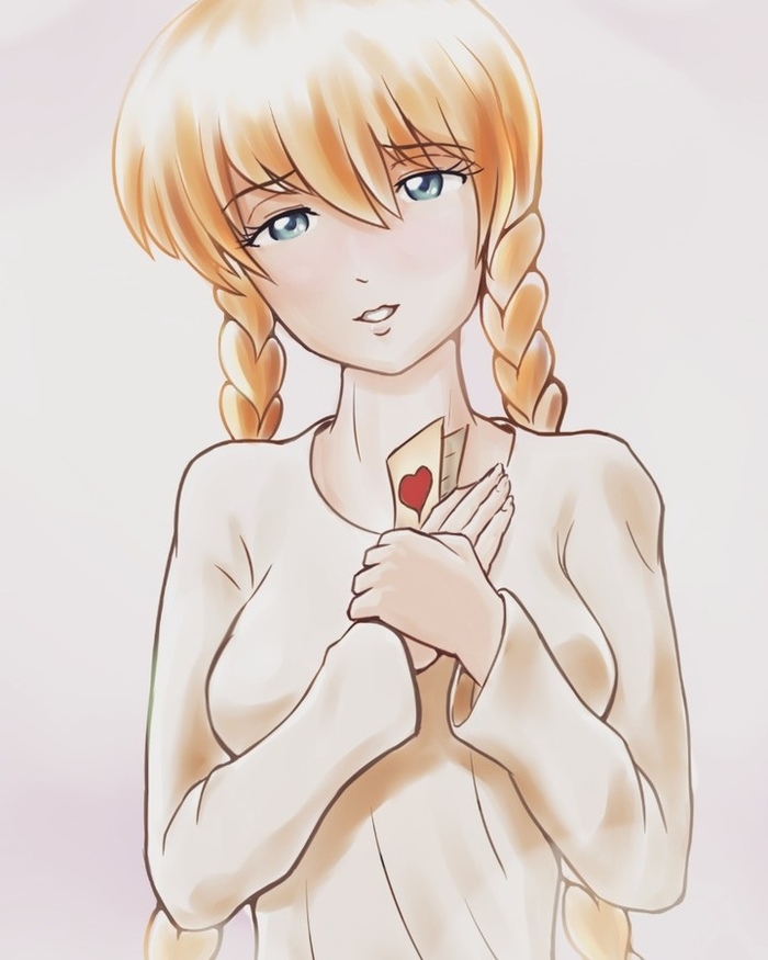 Slavya - already received a valentine, and you ...? - Endless summer, Anime, Not anime, Visual novel, Glorifying, pfs