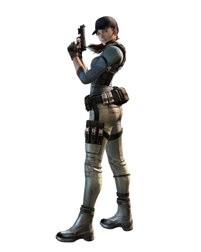 Jill Valentine - Арт, 3D, Capcom, Jill Valentine, Пистолеты, Resident Evil 5, Resident Evil