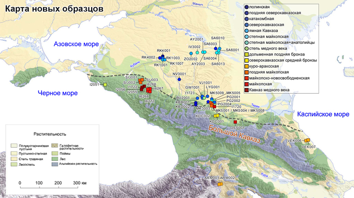 Genetic History of the Caucasus (Copper and Bronze Ages) - My, The science, Paleogenetics, , Caucasus, Video, Infographics, Bronze Age, Longpost, Archeology, DNA