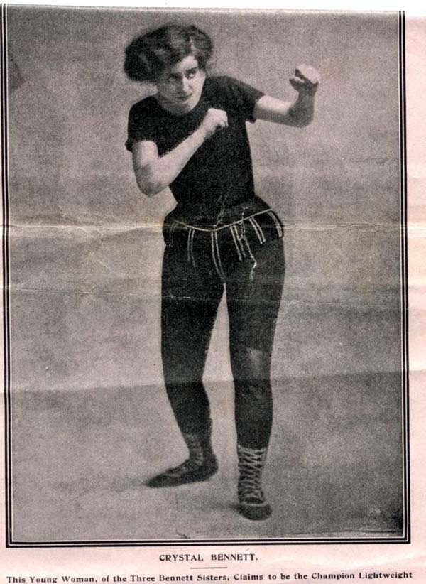 Women's boxing at the beginning of the last century is senseless and merciless. - Boxing, Women's boxing, Images, Vintage, Old photo, Longpost