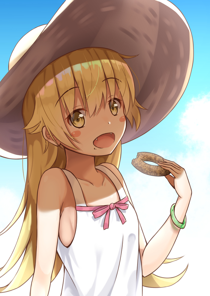 ,  ,  :3 Anime Art, , Monogatari series, Shinobu Oshino