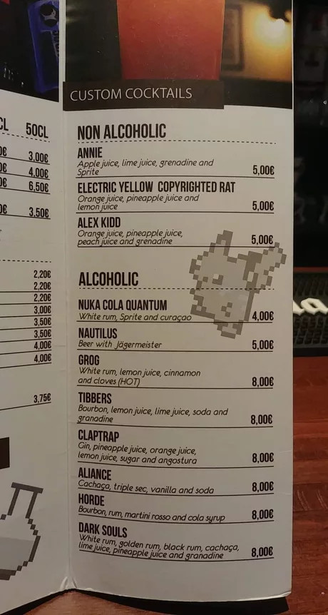 Bar for gamers in Barcelona - Bar, Barcelona, Wine list, Games, Fallout, Warcraft, Dark souls, Barcelona city