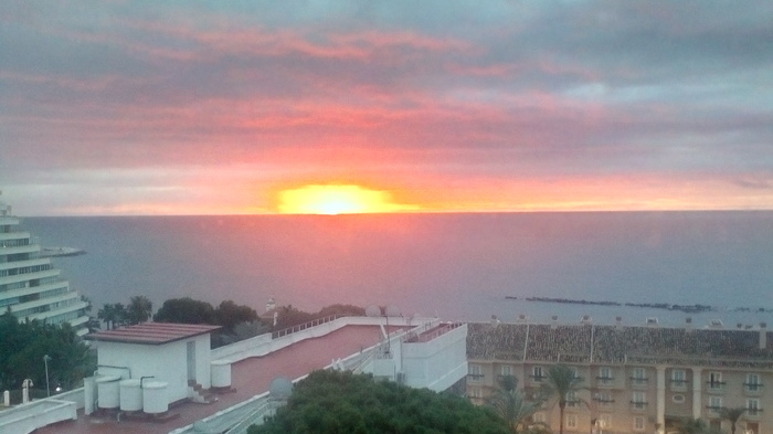 Sunrise Sunset - My, Spain, Benalmadena, dawn, Sunset