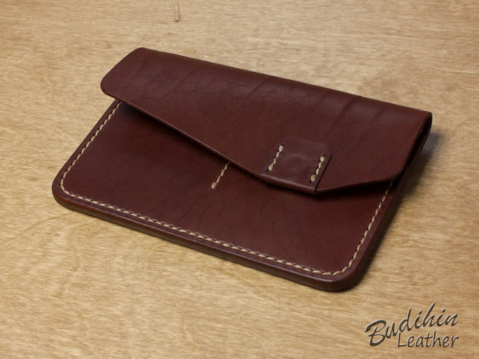 Case for documents - My, Handmade, Natural leather, Cover, Leather, With your own hands, Longpost