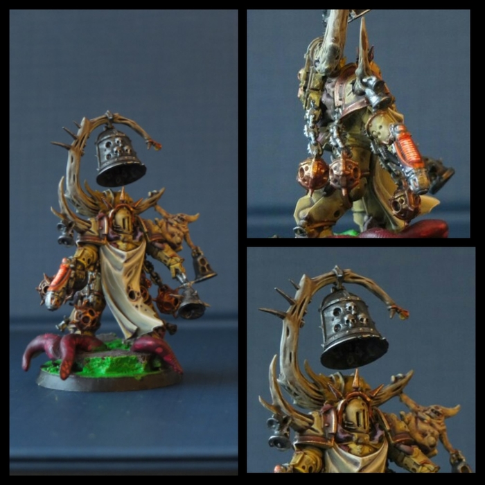 What I painted from the starter) - My, Wh miniatures, Miniature, Longpost, Warhammer 40k