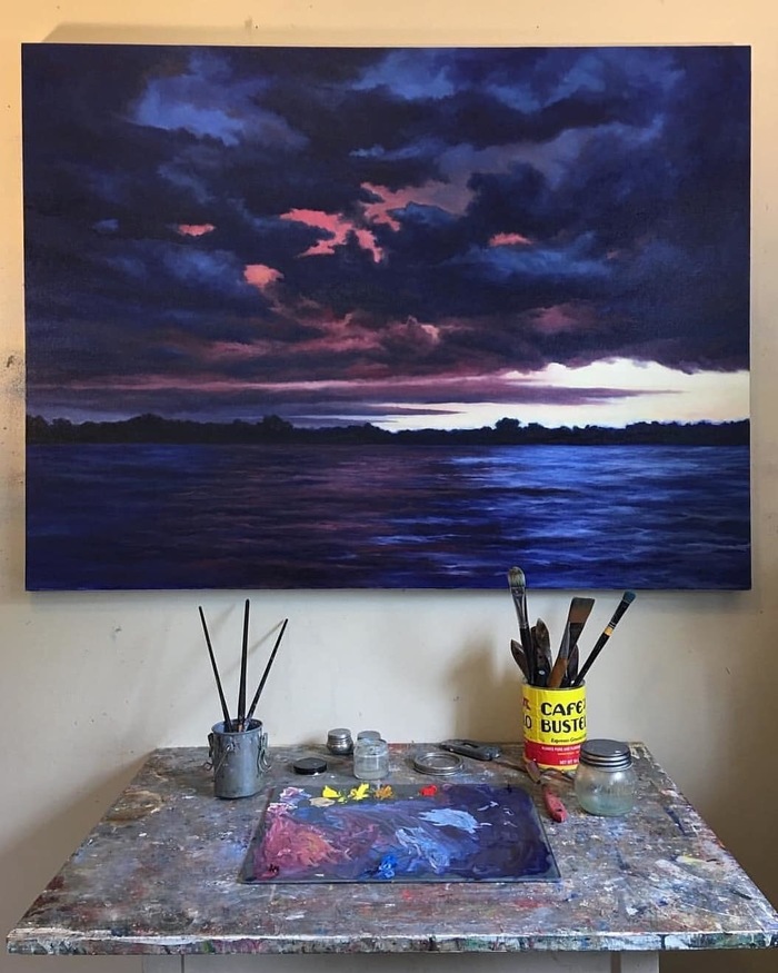 Ocean - Art, Painting, Drawing, Artist, Art, Sea, Ocean, 