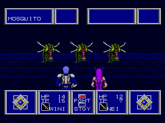 Phantasy Star II. Part 1. - My, 1989, Passing, Phantasy Star, Sega, JRPG, Retro Games, Games, Console games, GIF, Longpost