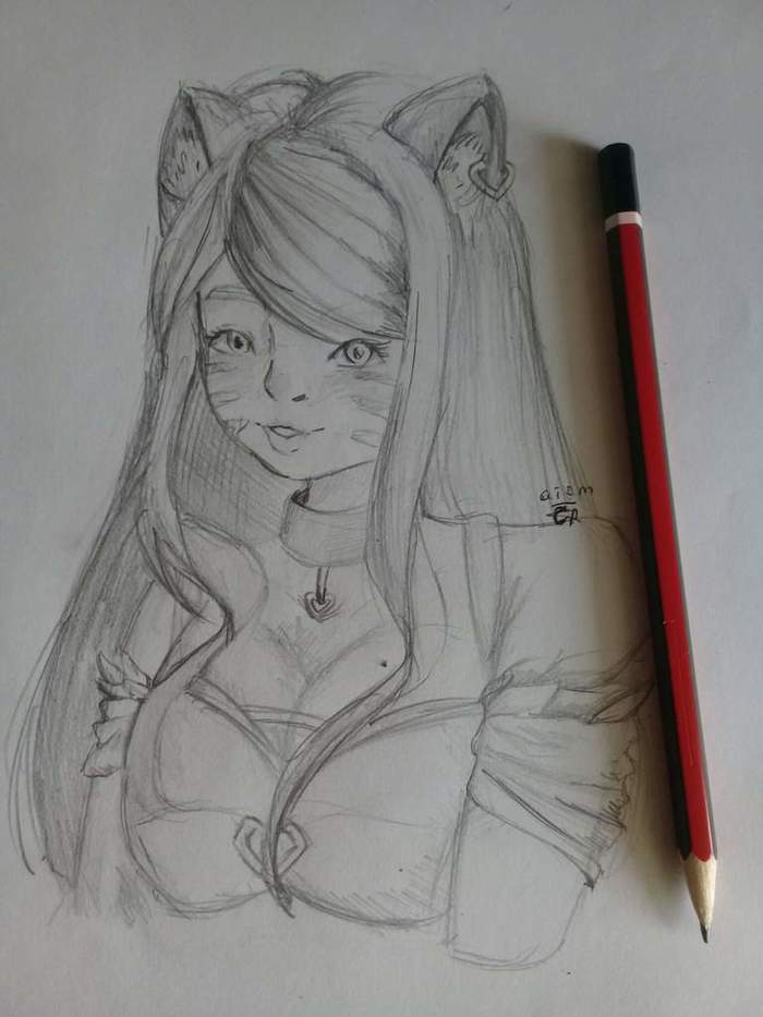 Fan-Art  KDA, Ari