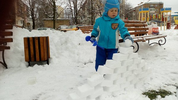 Hurry before the snow melts - Childhood game, Snow, Peter-Pavel's Fortress, Games