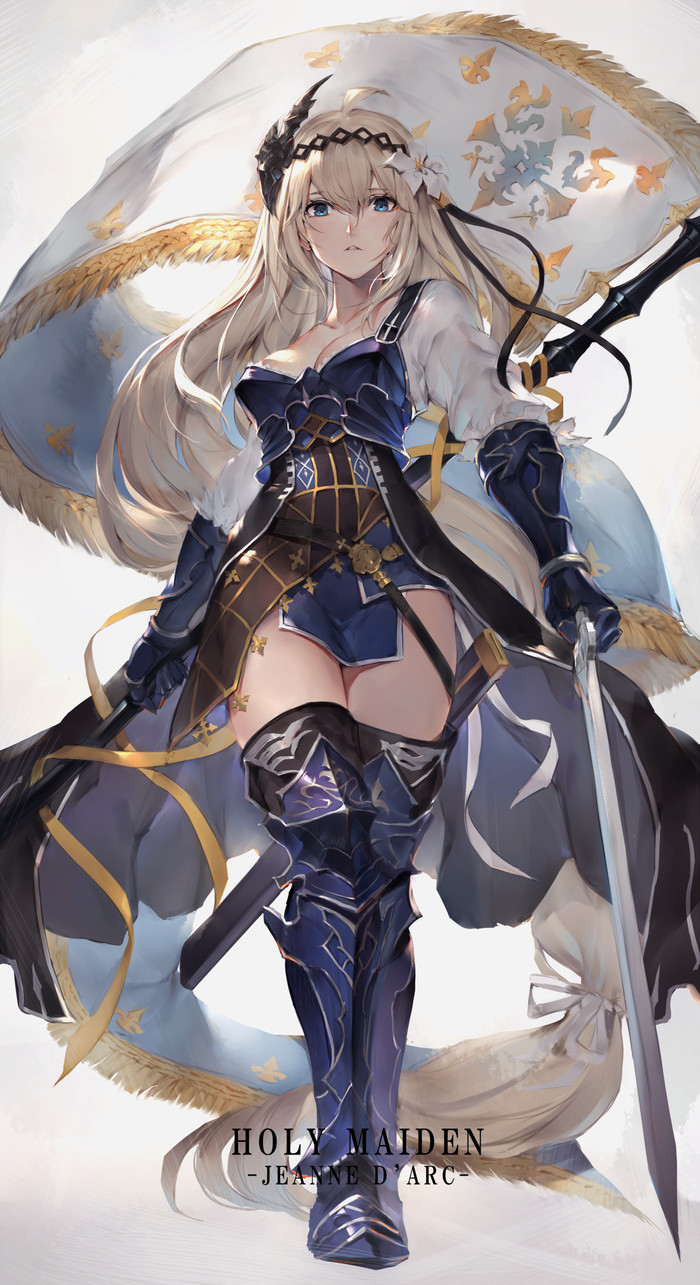 Granblue Fantasy - Аниме, Anime Art, Granblue Fantasy, Jeanne Darc