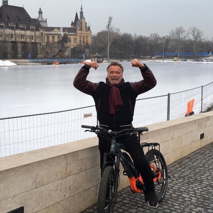 Mr. Olympia - Arnold Schwarzenegger, Mr. Olympia, A bike, Budapest