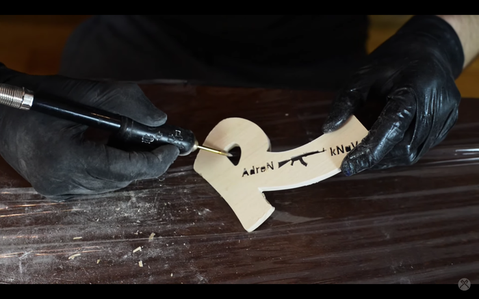 Небольшая история о интересном заказе. Lihojtopor, Своими руками, Крафт, Ручная работа, Обучение, Подарки, Видео, Длиннопост