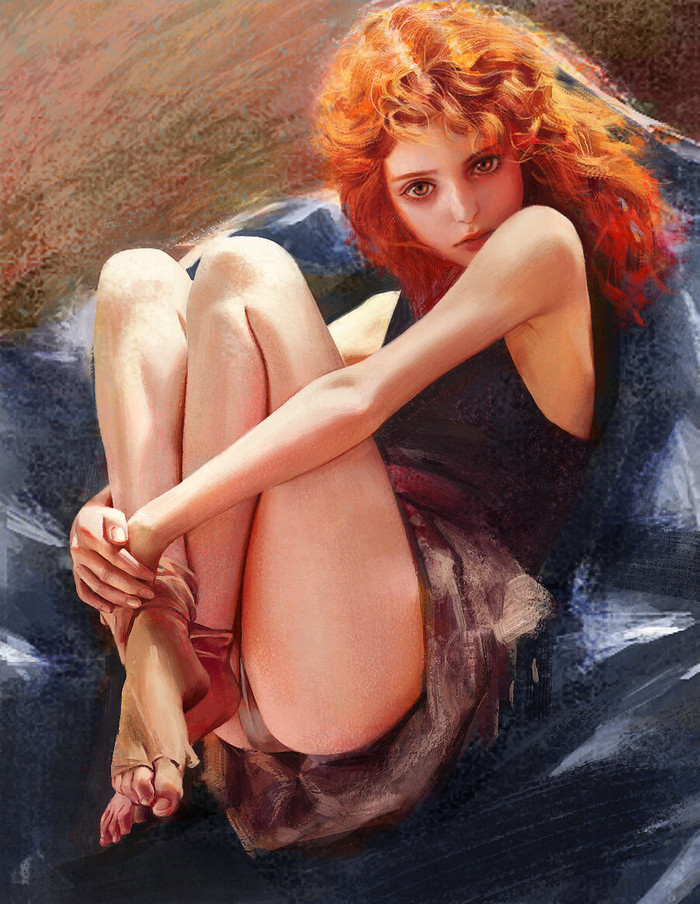 Redhead - Art, Drawing, Girls, Redheads, Africas