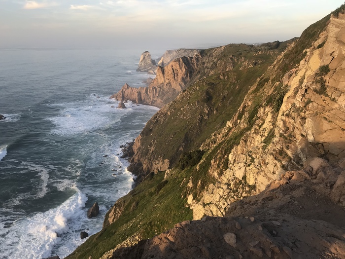 Land's end in Portugal. - My, Portugal, The end of the world, iPhone 7, Atlantic Ocean, Travels, beauty of nature, First post