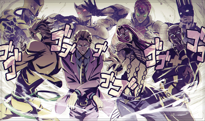  -    Jojos Bizarre Adventure, Anime Art, , 