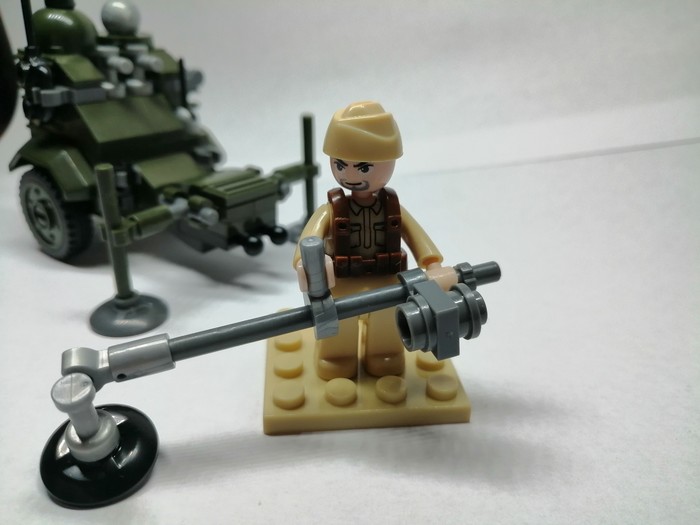 Not LEGO WWII - My, Not Lego, Modeling, The Second World War, Toys, Hobby, Longpost, Constructor