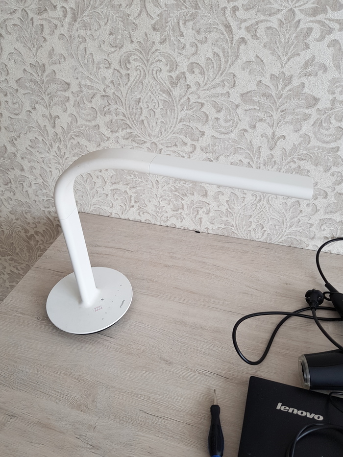 Нужна помощь Настольная лампа Xiaomi Philips Eyecare Smart Lamp 2 WiFi - Моё, Xiaomi, Philips, Ремонт, Помощь, Длиннопост