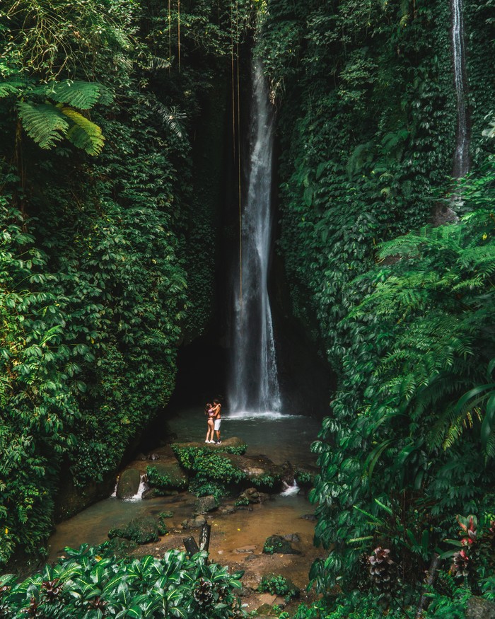 Waterfall Leke Leke - My, Waterfall, Bali, Indonesia, Travels