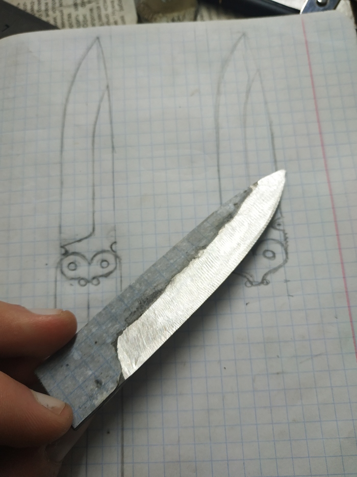 Как сделать нож из бумаги оригами