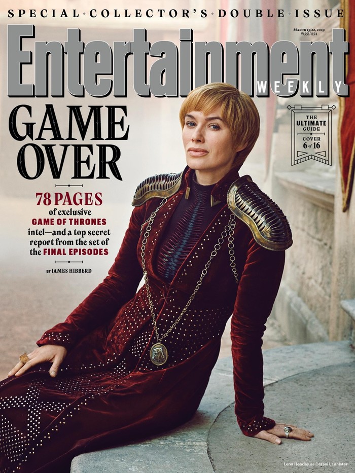 Covers for Entertainment Weekly (Part 1) - Game of Thrones, Jaime Lannister, Cersei Lannister, Tyrion Lannister, Jon Snow, Daenerys Targaryen, Longpost