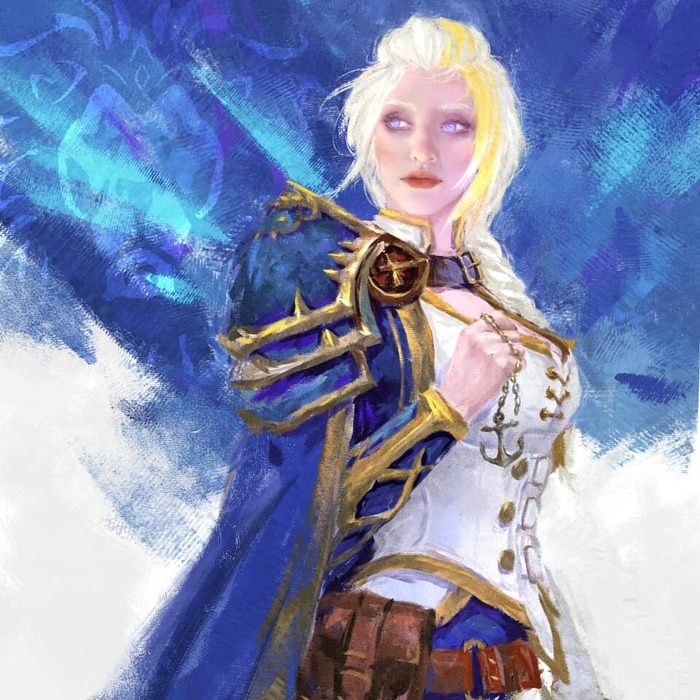 Sylvanas windrunner and jaina proudmoore by Yulong zhang World of Warcraft, Warcraft, Blizzard, Game Art,  ,  , , Yulong Zhang