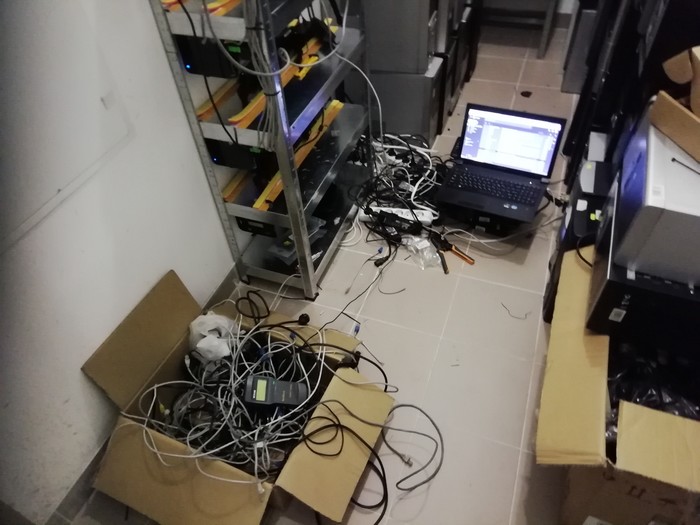 Rack - My, Rack, Cluster, Thin Client, Mess