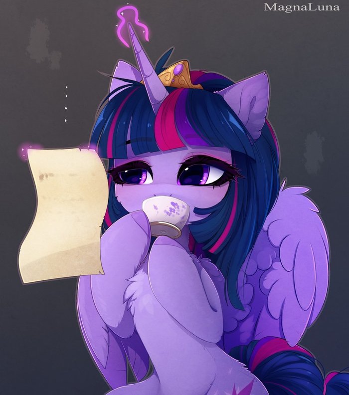   ... My Little Pony, Twilight Sparkle, Magnaluna, Ponyart