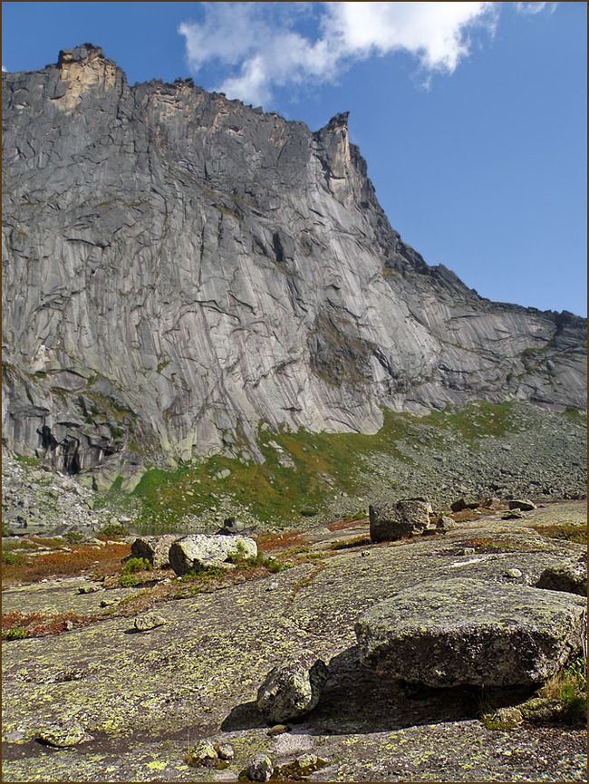 Climbing the Dragon's Tooth from the Coloreds - My, Ergaki, Tourism, Travels, Leisure, Russia, , Longpost, Nature