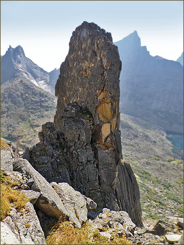 Climbing the Dragon's Tooth from the Coloreds - My, Ergaki, Tourism, Travels, Leisure, Russia, , Longpost, Nature