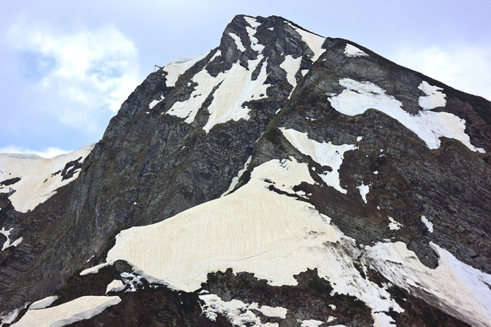 Mountain. Estosadok. - My, The mountains, Esto-Sadok, Landscape, Snow, Hike