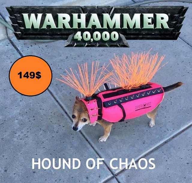 Chaos Hound - Warhammer, Warhammer 40k, Chaos, Wh humor