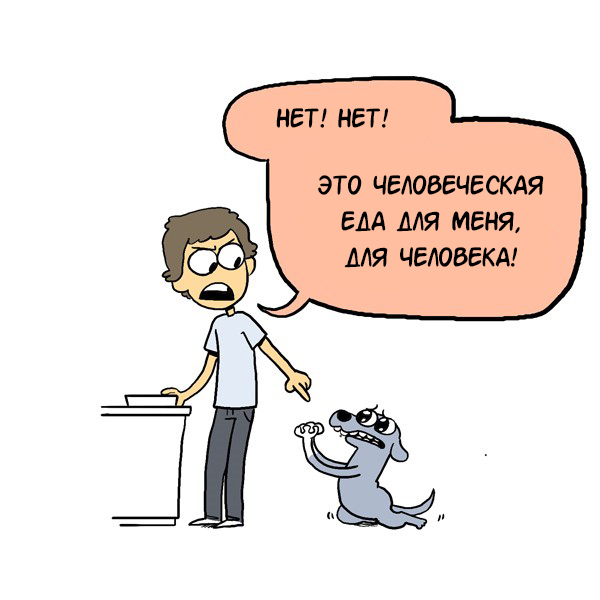 people vs dogs - Comics, Ac stuart, GIF with background, Dog, GIF, Longpost