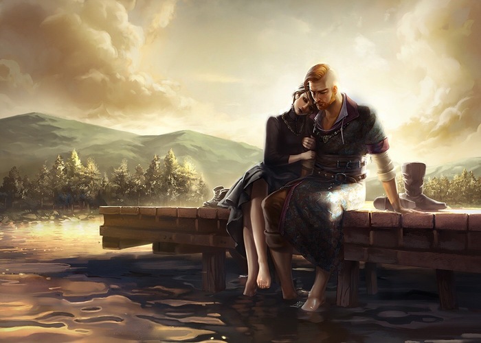 Sad love story - Art, Witcher, Love, Olgerd von Everek