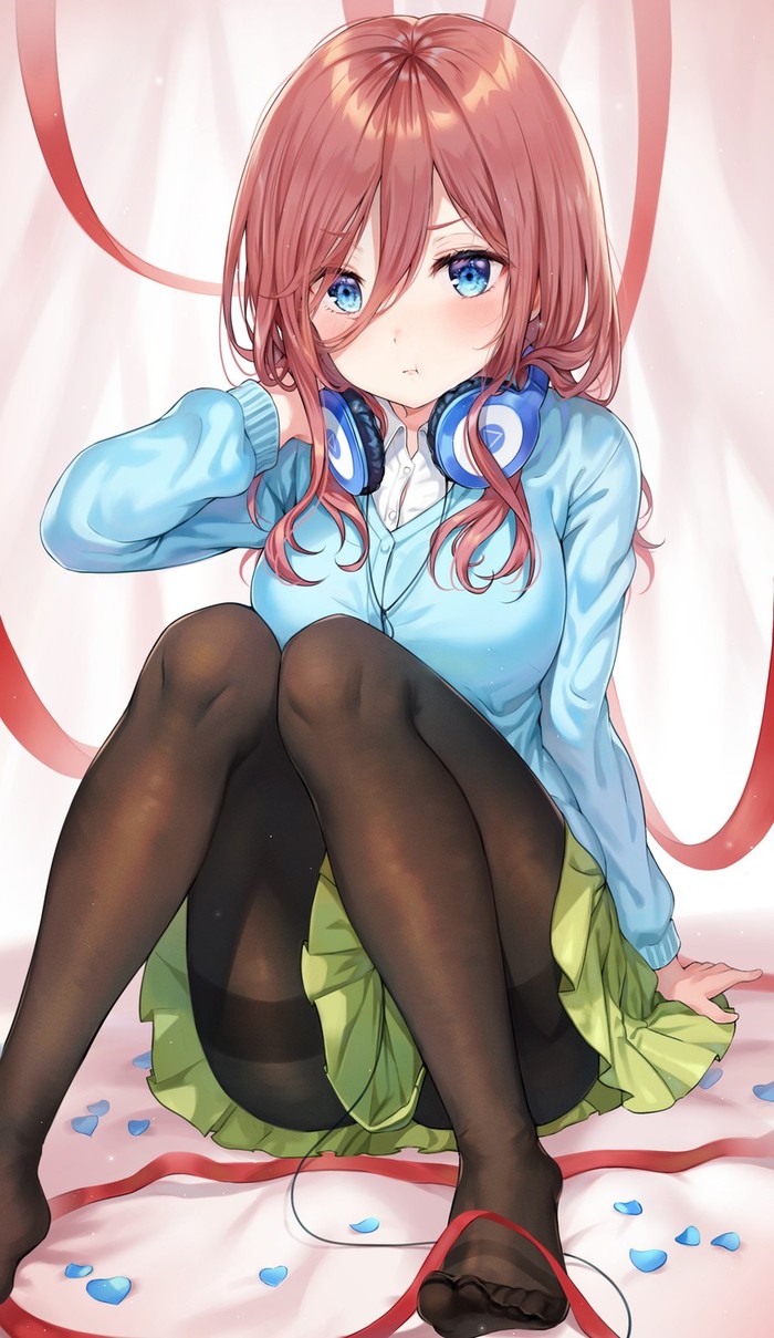 Anime Art - Anime, Anime art, Gotoubun no hanayome, Nakano miku