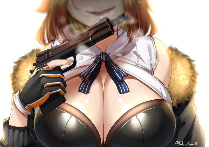 Grizzly MKV - Anime art, Girls frontline, Grizzly mkv, Boobs