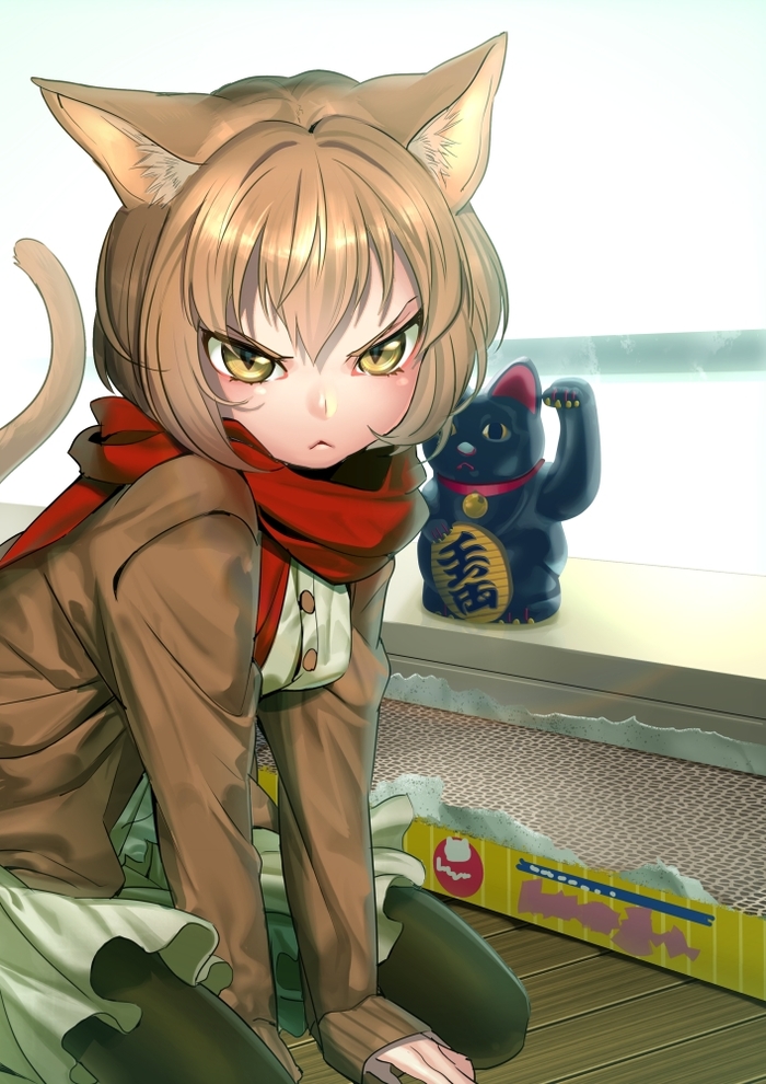 Art Angry Anime Art, , Koyuki No okotte nado inai!, Koyuki, Animal Ears