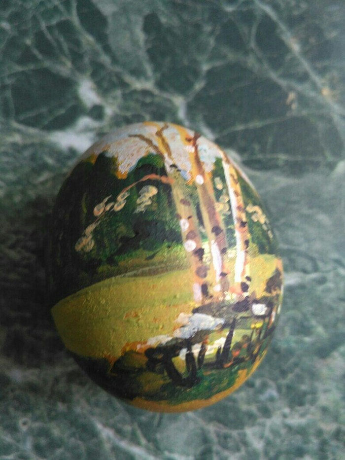 Getting ready for Easter - My, Easter, Painting, Easter eggs, Eggs, Needlework, Needlework without process