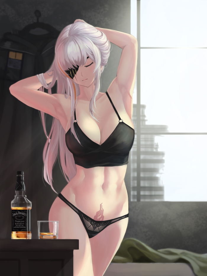 M16A1 - NSFW, Anime art, Girls frontline, M16a1